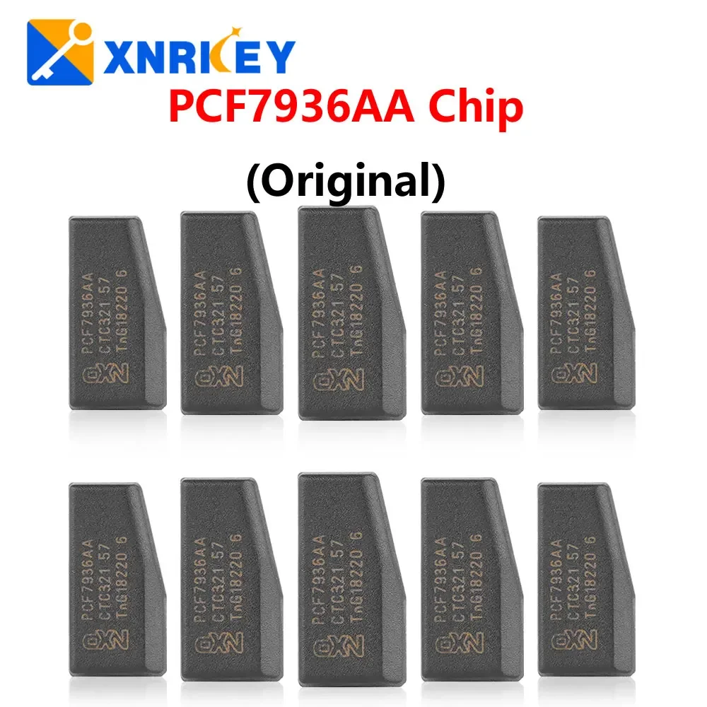 XNRKEY 2/5/10/30/50/100 Pcs New Original PCF7936AA ID46 PCF7936AS ID46 Transponder Chip PCF7936 Unlock Transponder Chip