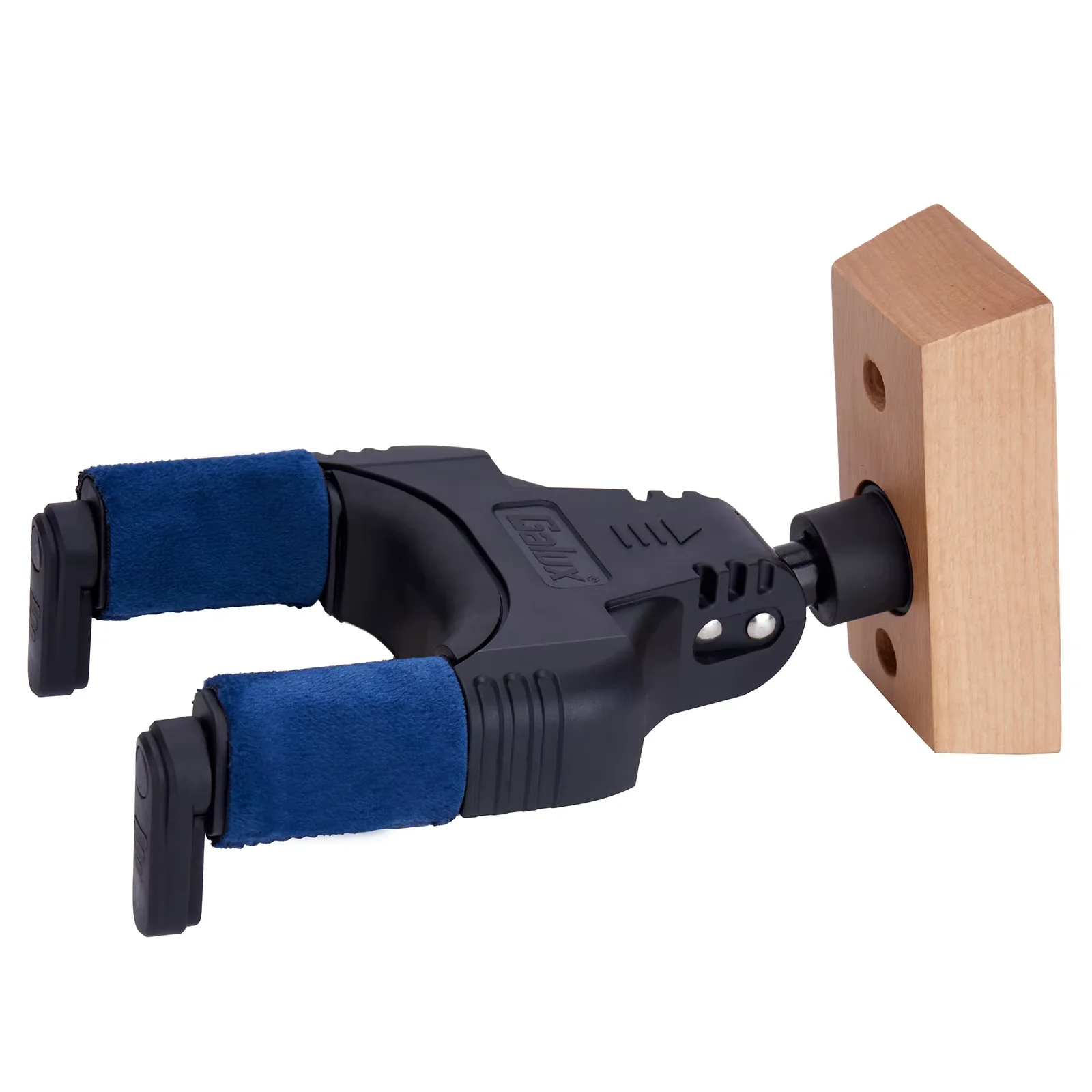 Premium Wooden Wall Mount Guitar Hanger - Self-Locking Holder
