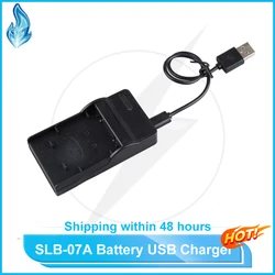 SLB-07A Battery USB Charger for Samsung Digital Cameras Fits PL150, PL151, ST45, ST50, ST500, ST510, ST550, ST560, ST600, TL90