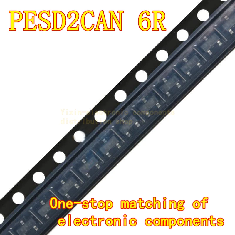 

20PCS/Pack PESD2 CAN PESD2CAN screen printing 6R SOT23 ESD circuit protection diode