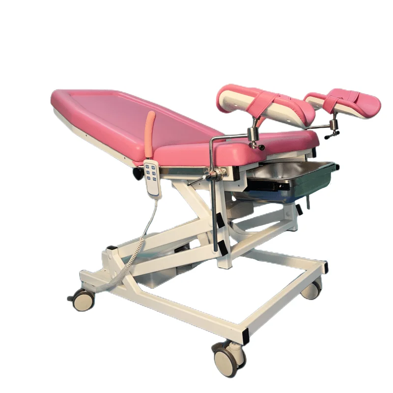 

Comfortable Safe Electric Medical Operating Bed Gynecology Examination Delivery Table CE ISO