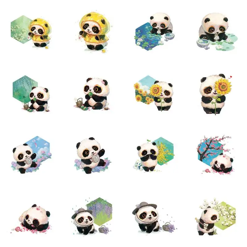 

PhotoCustom Pictures By Number Panda Kits DIY Painting By Numbers Animal Drawing On Canvas Hand Painted Paintings Art Home Decor