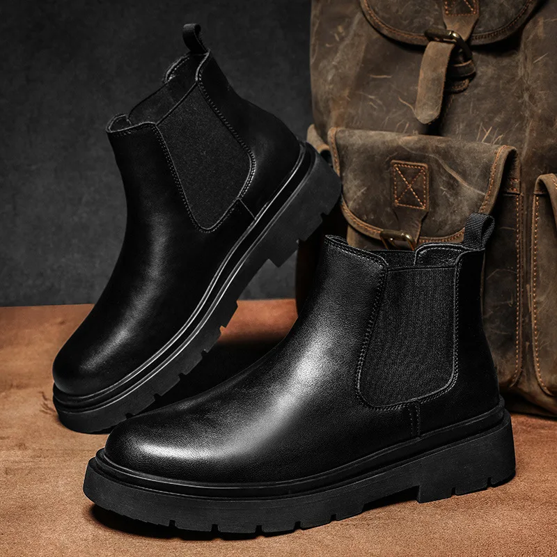 Jl-z360m black cotton shoes