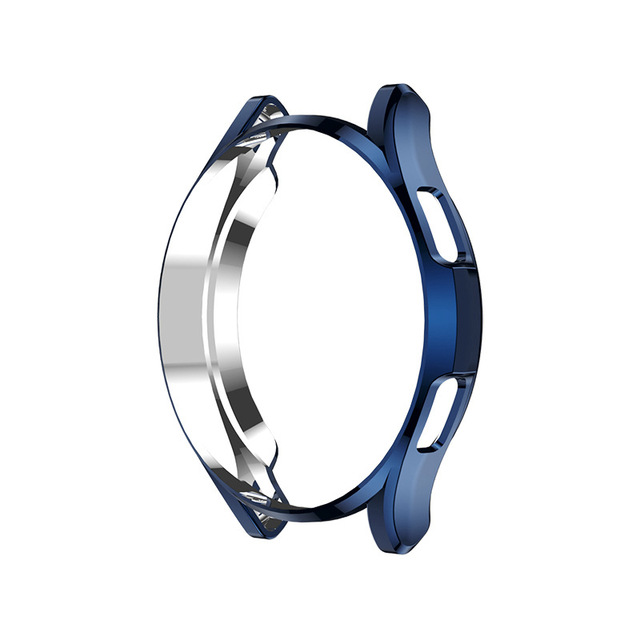 TPU Bumper For Samsung Galaxy Watch 4 44mm 40mm All-Around Plated Cover For Galaxy Watch 4 Case Acessories