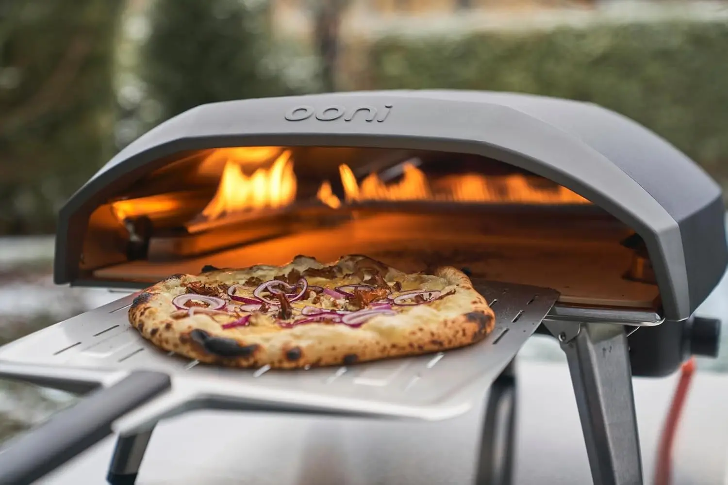 16 Gas Pizza Oven 28mbar Natural Gas Outdoor Pizza Oven Portable Pizza Oven For Fire and Stonebaked 16 Inch Pizzas Countertop 6