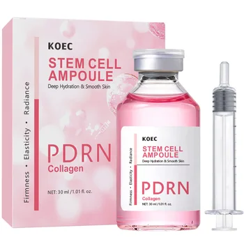 PDRN Deep Collagen Intensive Lifting Ampoule Korean Anti-Aging Serum for Face With Cell Ampoule Skin Tightening & Firming