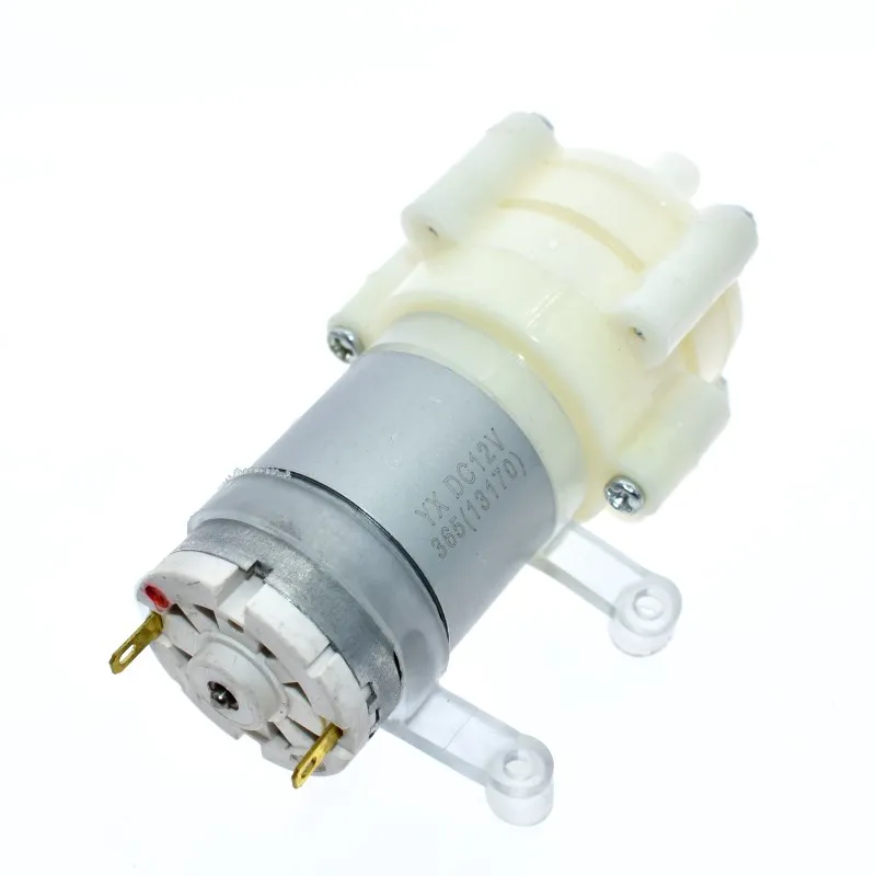 DC6-12V R385 Aquarium Fish Tank Round Water Air DC Diaphragm Pump Aquarium Air Pumps Accessories