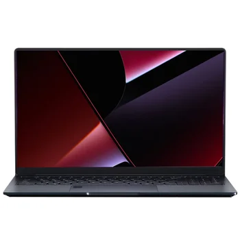 Black Premium Laptop Intel Celeron J4125 15.6 Inch Windows 10 11 Pro 1920*1080 Office Laptop 12GB RAM 512GB/1TB SSD NoteBook 1