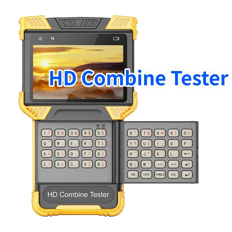 Monitor Di Prova Da 4 Pollici 4K H265 H264 Tester Per Telecamera Ip Cctv Tester Monitor Controller Ptz Tdr Rj45 Test Del Cavo Tester Di Combinazione H