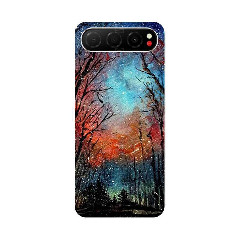 Nubia Air 5G TPU Soft Floral Panda Protective Phone Case