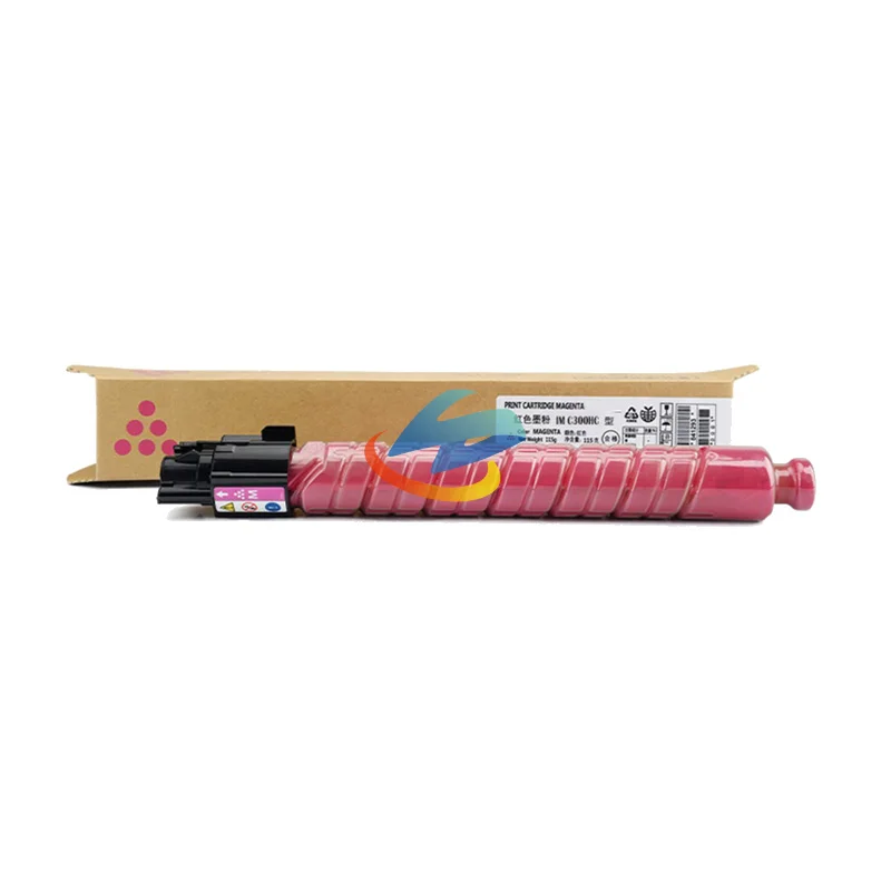 1PCS IMC300 Toner Cartridge Compatible for Ricoh IM-C300 400 300SFR 300F 400SFR IMC300 IMC400 Toner Powder CMY110g BK260g