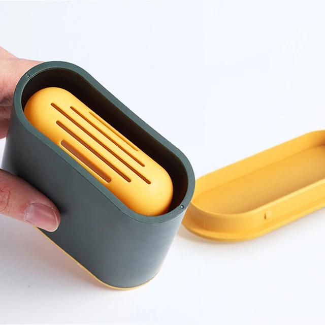 Gyors Szárító Wc -Kefe Alap Szilikon Lapos Fej Rugalmas Puha Sörték Kefe Tartóval - Image 2