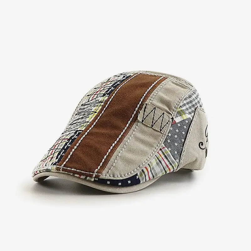 Unisex Beret Hats Men Women Cotton Leisure Visor Spring Summer Sun hat Flat Berets Cap Casquette Gorras Planas