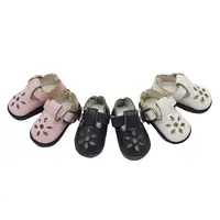 3.2cm Doll Shoes for Blythes Doll Toy,1/8 Mini Leather Dolls Shoes for Blyth BJD,DIY Doll Shoes Accessories 2