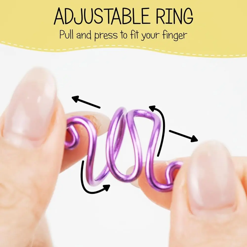 crochet tension ring 1pc Handmade Crochet Adjustable Hook Yarn Tension for Crochet Lovers Sewing Knitting