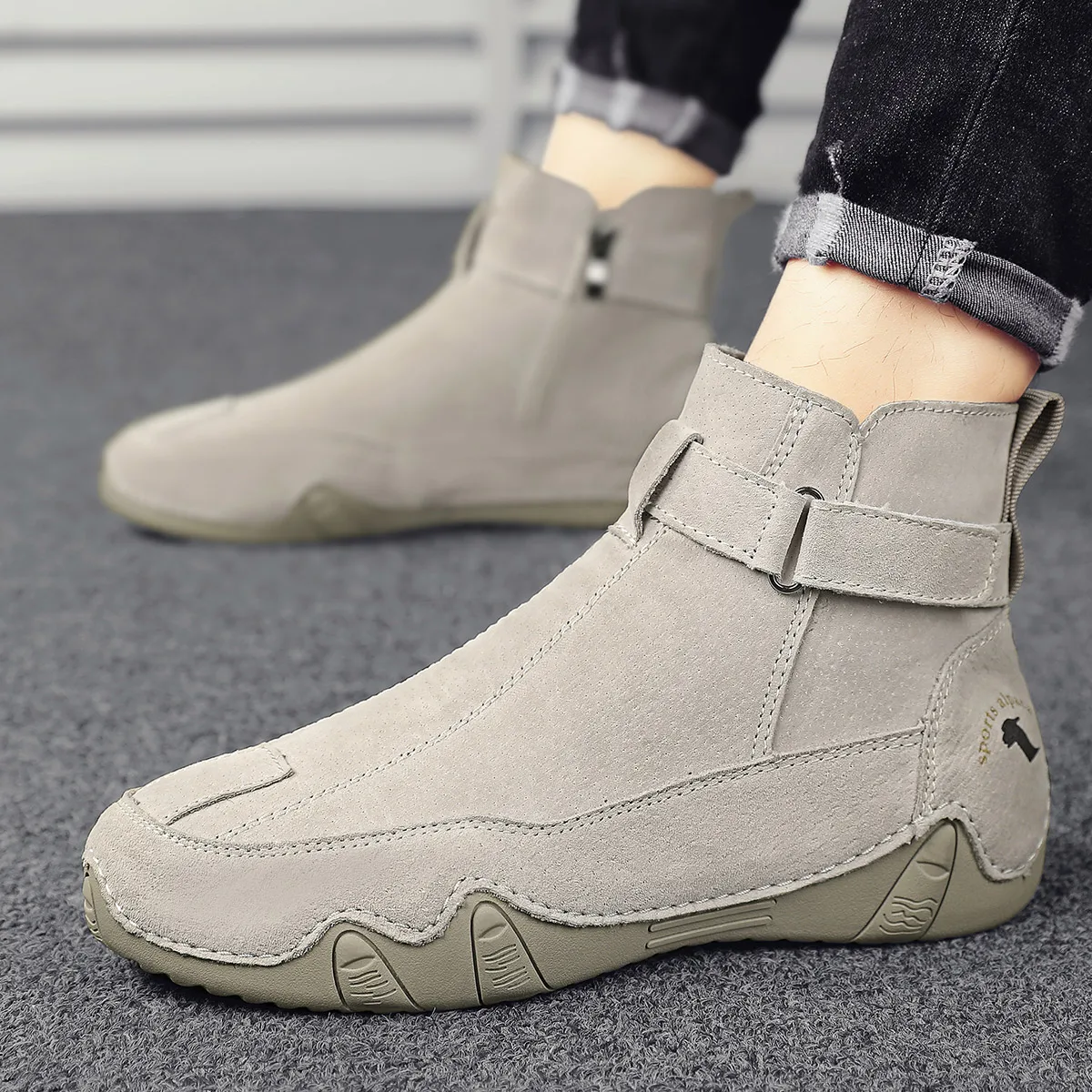 MensShoesCasualShoesAnkleBootsDesignerFashionLoafersLaceUp