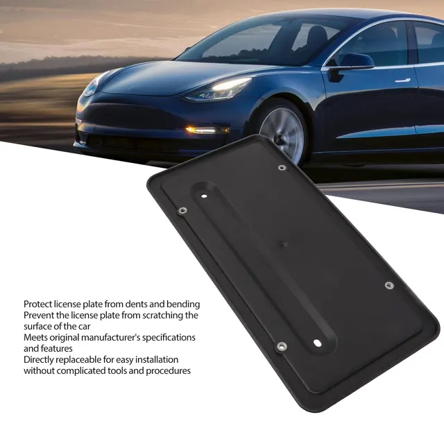 License Plate Replacement Rear License Plate Bracket - Replacement