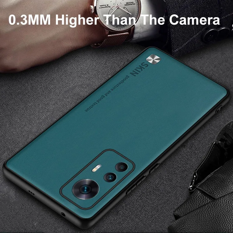 Luxus PU Leder Telefon Fall Für Xiaomi Mi 12 Lite 12X 12 Pro 12S Ultra Mi 9 11i 10 11 Lite 5G NE 10S Matte Abdeckung Silico_voghion.com