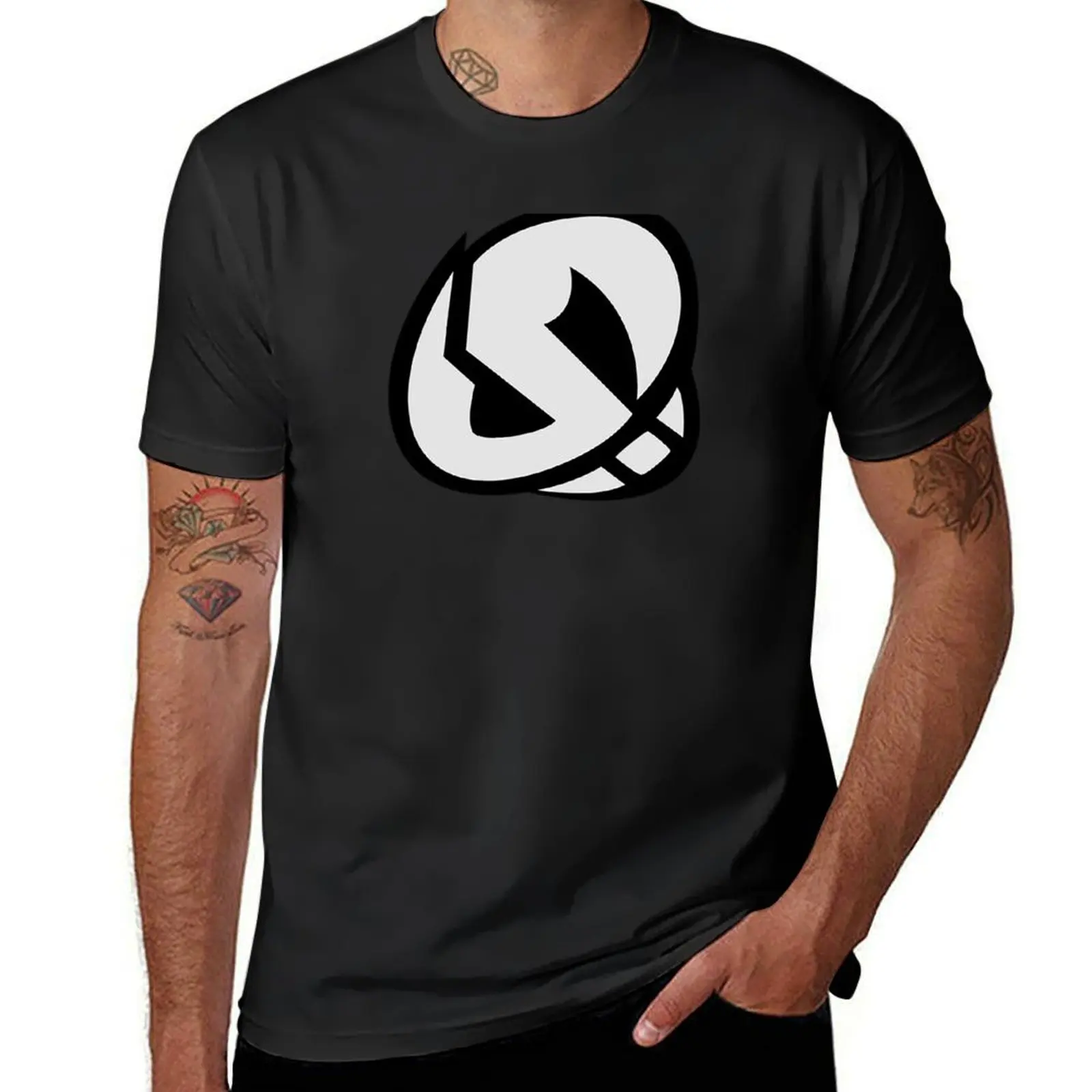 Футболка Team Skull (HQ) с изображением Солнца и Луны, милая одежда, футболки с рисунком, мужские футболки с рисунком