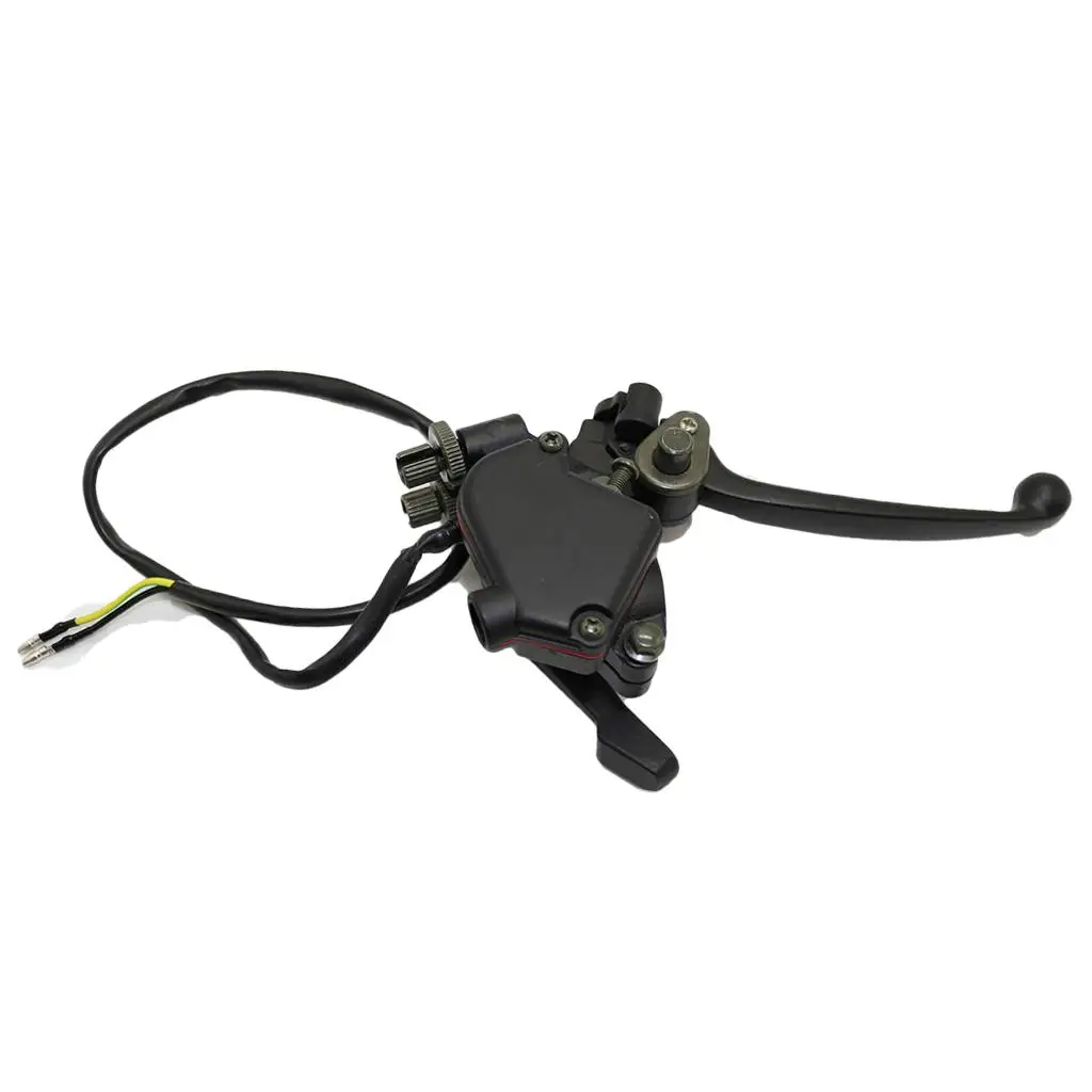 Leva Del Freno Gemellare Dell'Acceleratore A Pollice Destro Per Mini Moto Quad Atv 22Mm 7/8"