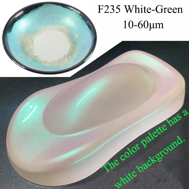 Aurora White Chameleon Pigment Pearl Mica Powder - 50g