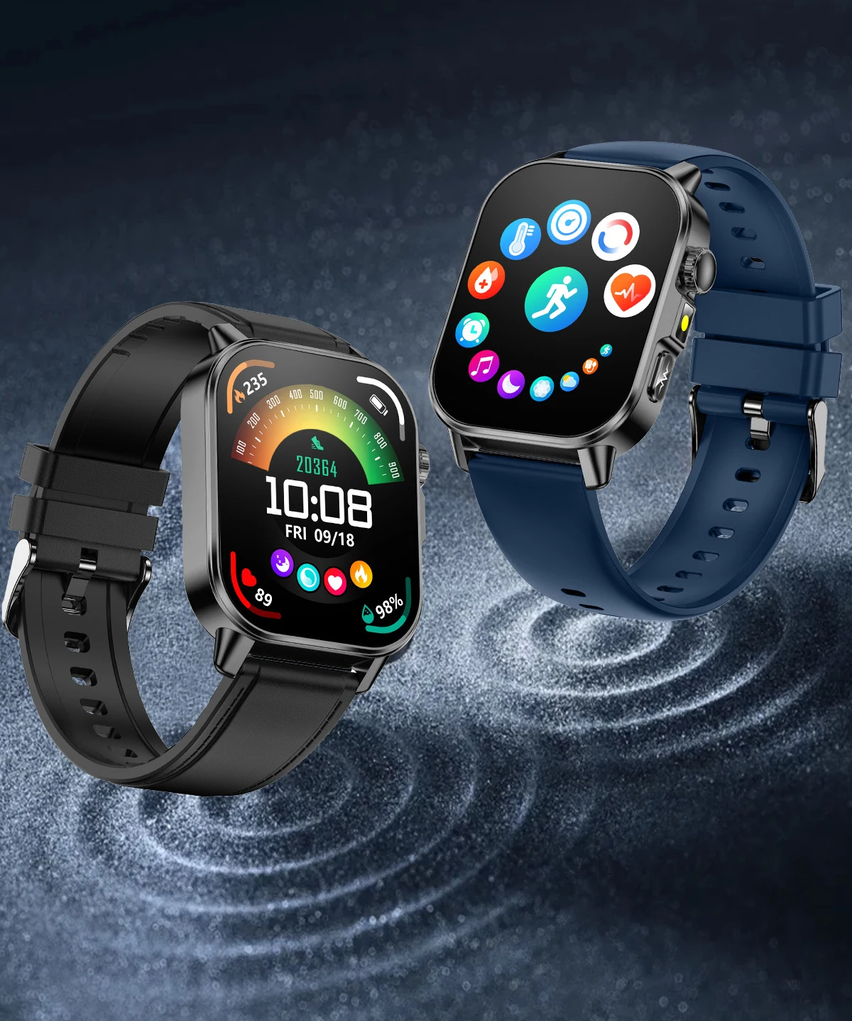 Micro Physical Examination Smartwatch Blood Pressure Uric Acid Blood Lipids Heart Health Analysis Smart Watches for Women 2026