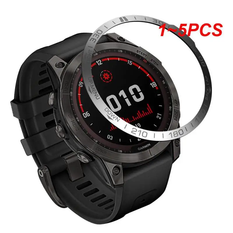 

1~5PCS Stainless Steel Rings For Garmin Fenix7 7X 7S Protective Metal Styling Bezel Cover Watch Accessories