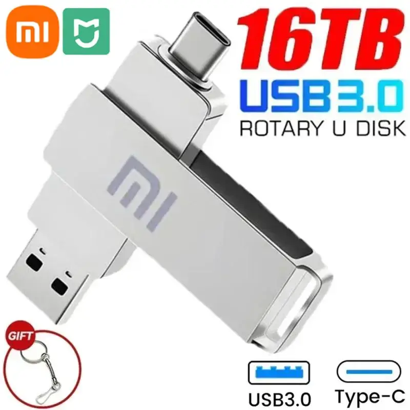 

USB-флеш-накопитель Xiaomi MIJIA, 16 Тб, 4 ТБ