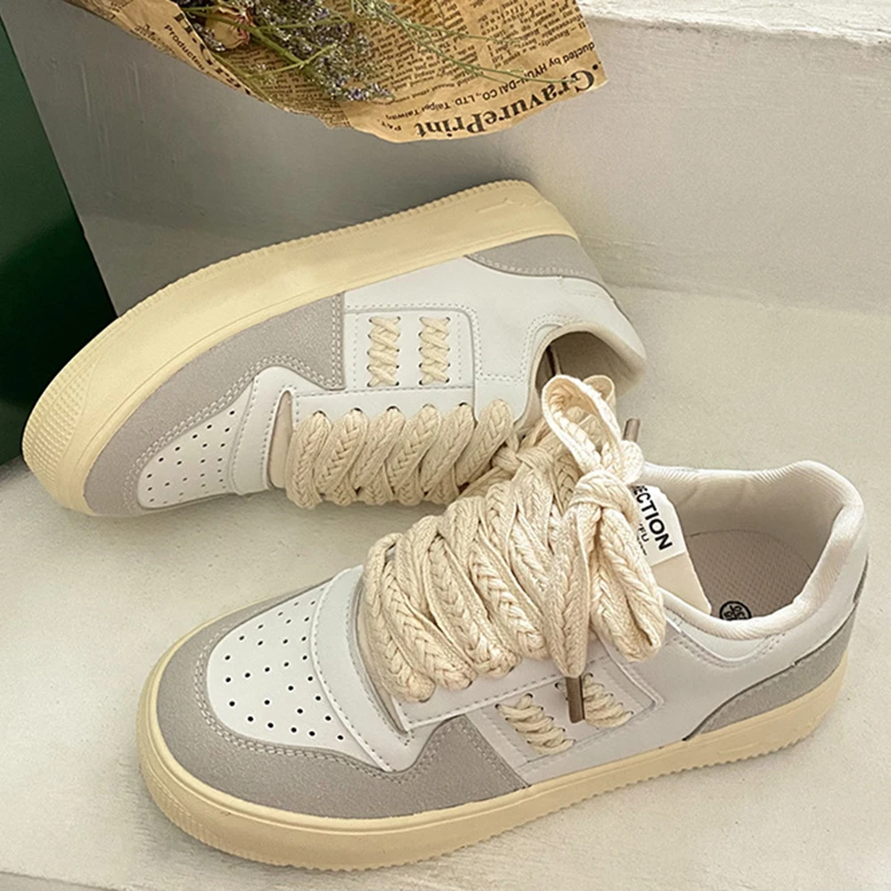 

2023 Designer Women's Sneakers Spring Casual Lace Up Woman Flats Sneakers Shoes Tennis Female Sports Shoes Green Blue New ks702