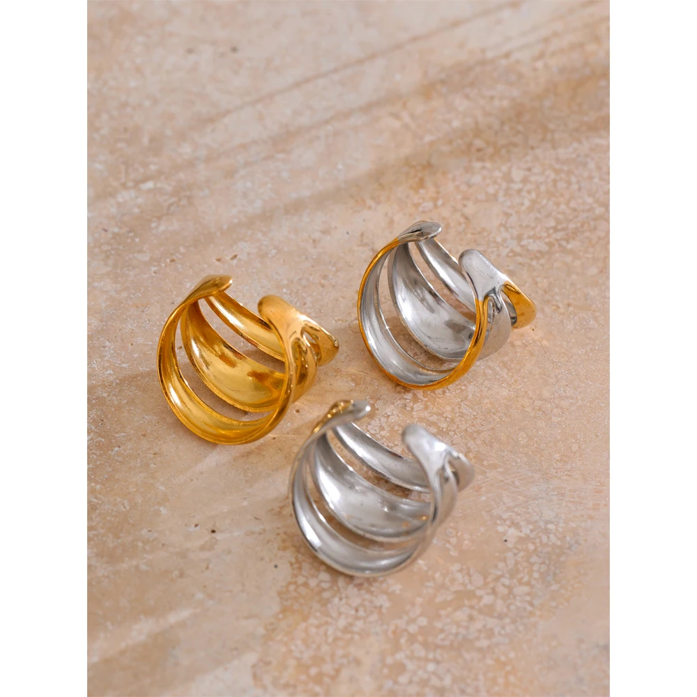 Yhpup Women Hollow Open Ring