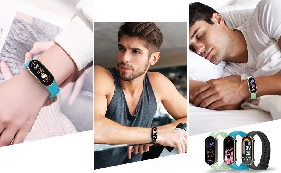 Premium Silicone Smart Watch Strap