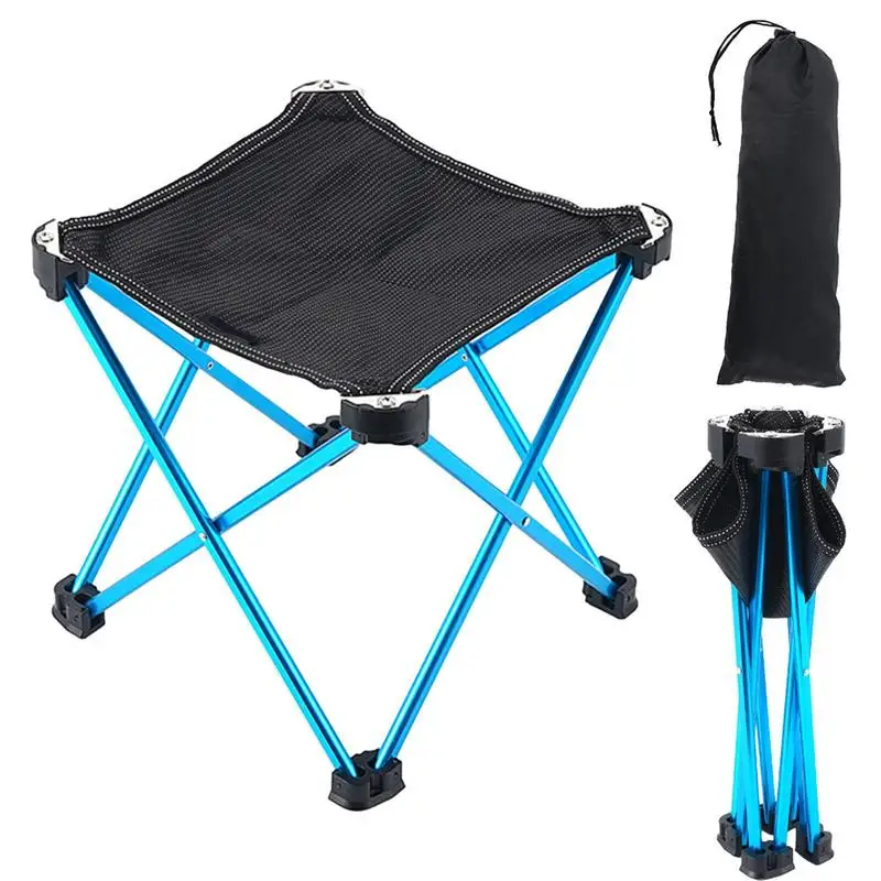 

Folding Travel Stools Travel Folding Chair With Collapsible Legs Outdoor Foot Stool For Fishing Hiking Outdoor Activities