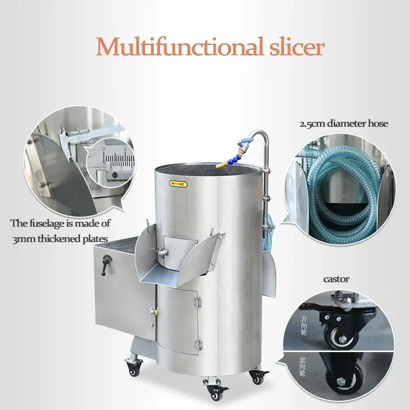Electronic drum Potato Peeling Machine Washing Potato Peeler Machine Electric Potato Washer And Peeler Machine 6