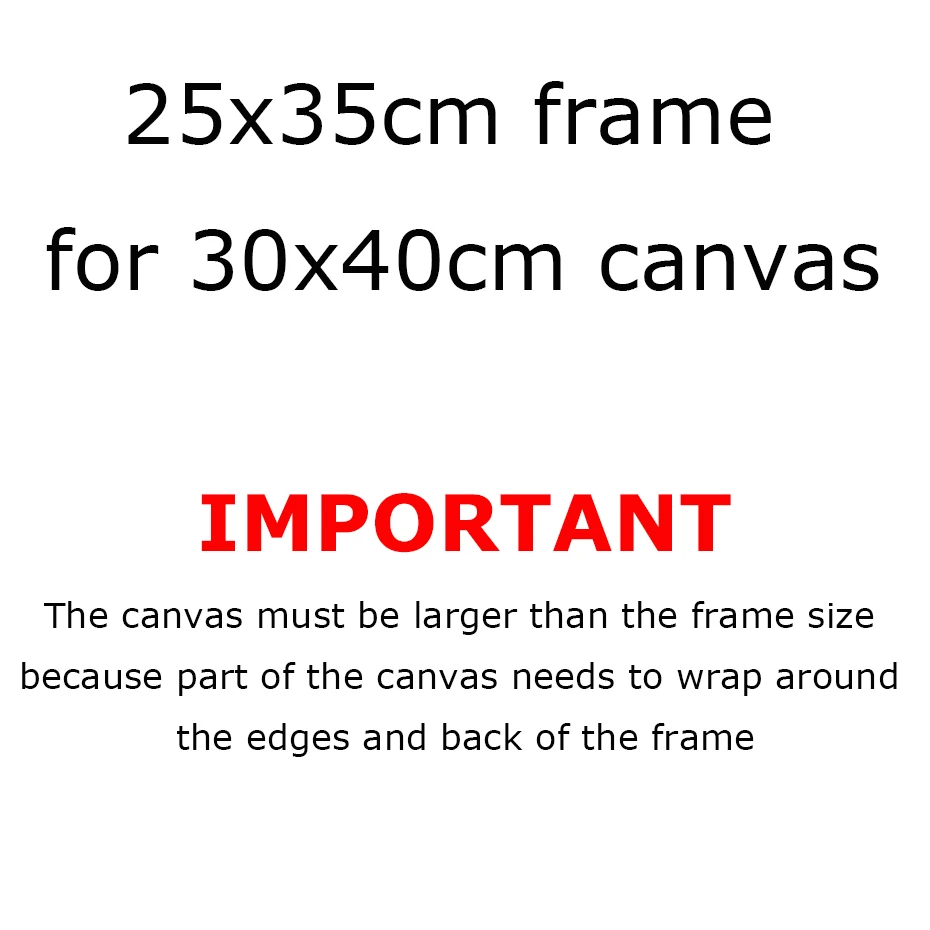 DIY Wooden Frame 30x40m Canvas Prints Diamond Painting Frame Kit Picture and Poster Wood Bars Wall Home Decor 25x35cm photo frame wood canvas frame wood photo frame wood frame wood picture frame art frames