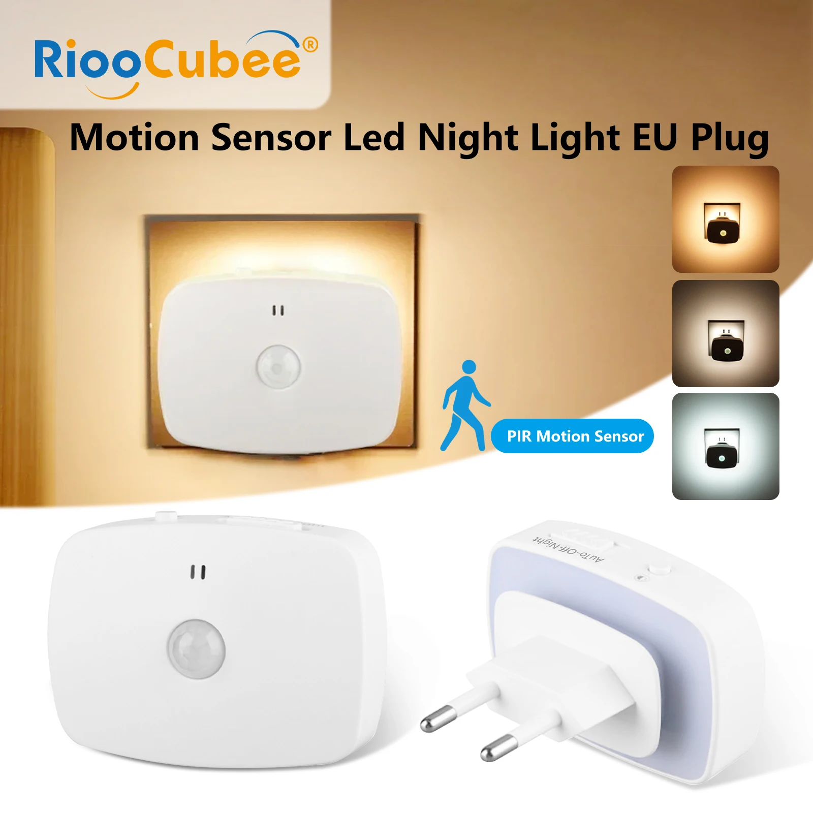 RiooCubee Smart Motion Sensor Night Light