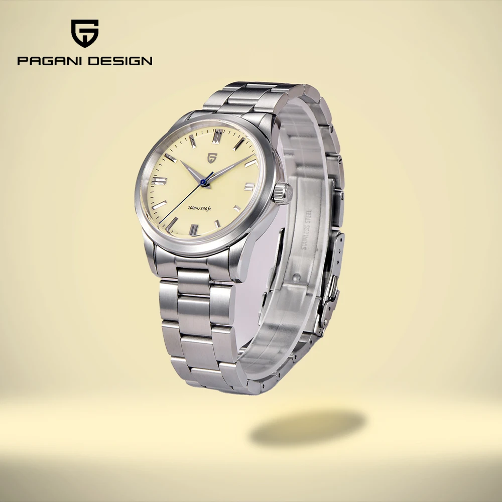 

PD1731 PAGANI DESIGN Quartz Watch Fashion Men's Classic Watches VH31 Stainless Steel Sports Waterproof Clock Watch for Men
