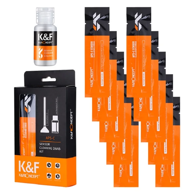 K&amp;F Concept 16mm APS-C 청소 키트로 카메라 렌즈를 깨끗하게 유지하세요