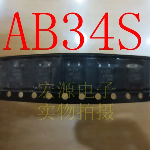 

30 шт. Оригинальный Новый AB34S чип оптрон твердотельный Оптрон