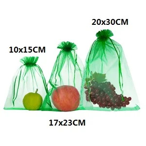 Bomoya Lot De 50 Sacs De Protection Réutilisables Pour Fruits Contre