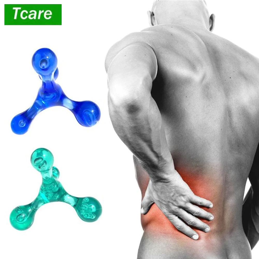 Tcare Handheld Arch Body Massager Health Balance Four Ball Back Mini Massage Stick Relax Acupressure Massage Tool (Random Color) oxy balance relax смородина розмарин апельсин 0 4 литра пэт 9 шт в уп