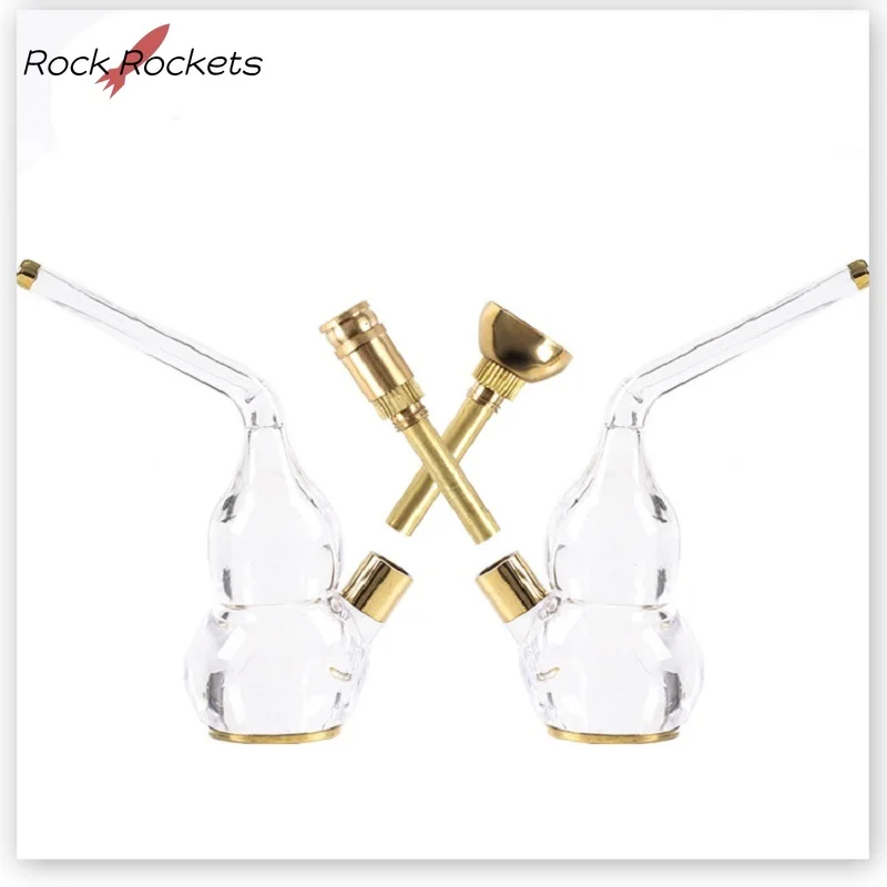 RRHighQulityBrassAcrylicTobaccoFilterTubedualPurpose