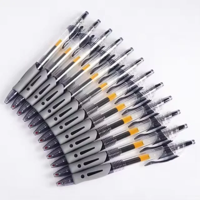 13/30Pcs Retractable Gel Pen Set Black/Red/Blue Ink Ballpoint Pen For Writing Gel Pen 0.5mm Office Accessorose School Stationery 1