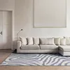 Nordic Fluffy Plush Carpets for Living Room Light Luxury Zebra Pattern Bedroom Decor Carpet Home Large Area Anti-Slip Lounge Rug 4