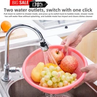 Water Tap Extension Water Faucet Extender Anti-Splash Heads Kitchen Faucets Extender Spare Parts Faucets Extended Aerator Filter 3