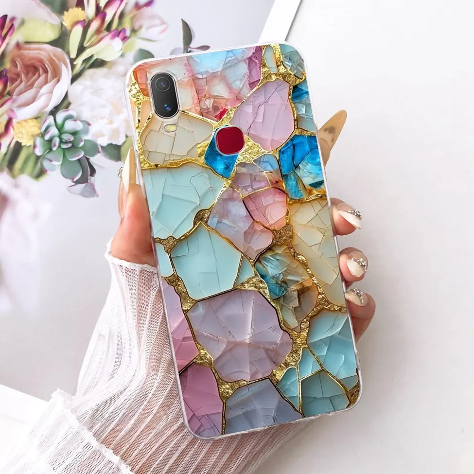 Clear Cute Cat Floral Soft Back Cover - Luxury Painted Design