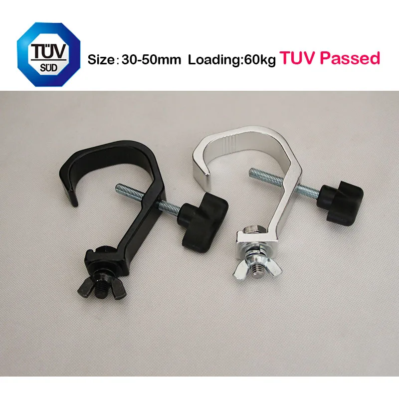 

10PCS 30-50mm Aluminum Stage Light Hook 60kg Load-bearing Truss Staging Accessories