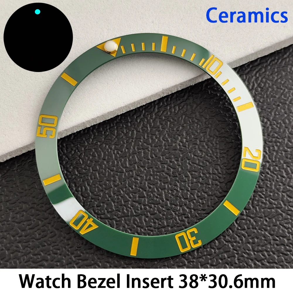Premium 38mm Sloping Aluminum-Ceramic Bezel Insert