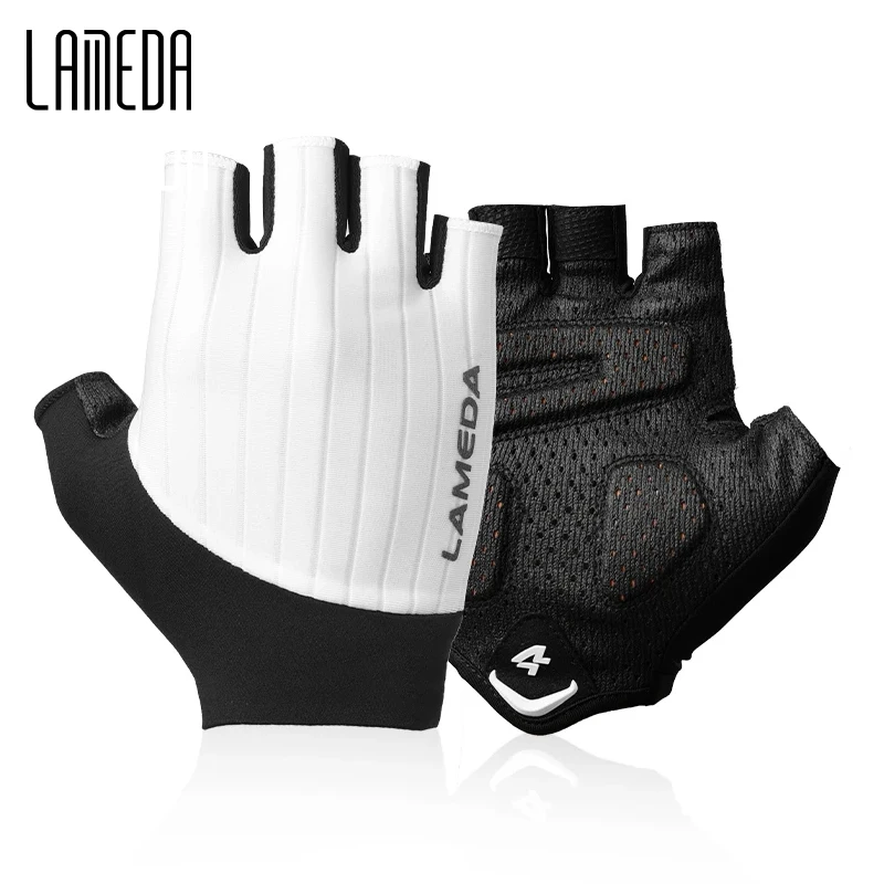 LAMEDA Summer Sports Half Finger Gloves Cycling Gloves Sport Gloves for Men 3D Padded Anti-Slip Shock-Absorbing Biking Bike Accessories