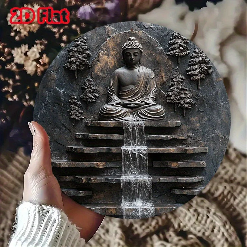 Vintage Buddha Meditation Wall Art 1