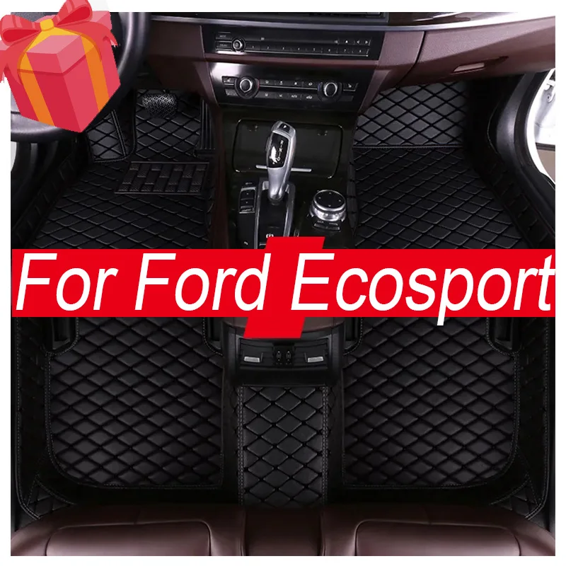 

Car Floor Mats For Ford Ecosport 2018 2019 Custom Auto Foot Pads Automobile Carpet Cover Interior Accessories